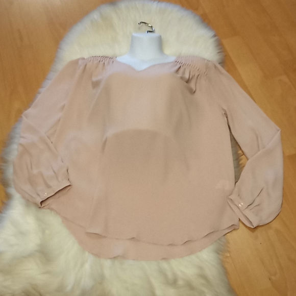 Laurie Felt Los Angeles Chiffon Blouse - Picture 10 of 12